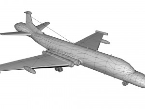 lowpoly nimrod aew3 3D Model