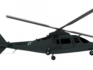 lowpoly hirundo a109 helicopter 3D 모델