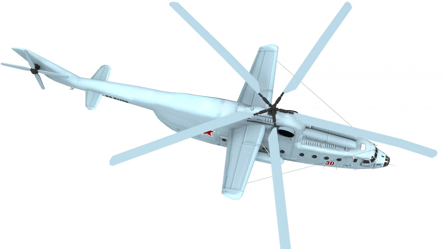 lowpoly mi-6 hook 3D Model .c4d .max .obj .3ds .fbx .stl .blend 