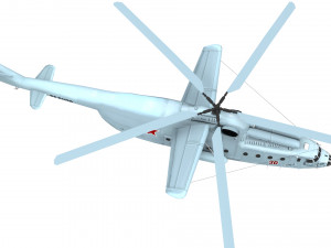 lowpoly mi-6 hook 3Dモデル