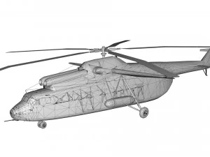 lowpoly mi-6 hook 3D Model