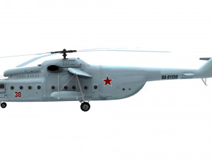 lowpoly mi-6 hook 3D मॉडल