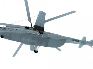 lowpoly mi-6 hook 3D Model