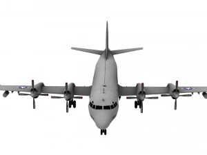 lowpoly p-3c orion 3D Model