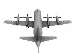lowpoly p-3c orion 3D Model