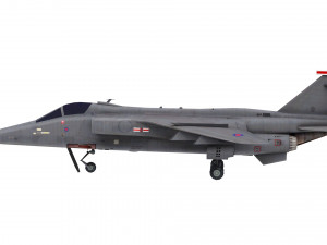 lowpoly sepecat jaguar aircraft low-poly 3Dモデル