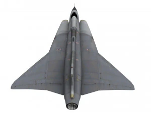 lowpolysaab 35 draken aircraft low-poly 3D Model