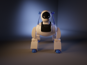 dog-robot Model 3D