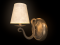 Vintage wall lamp 3D-Modell