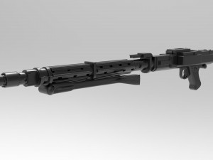 dlt-19 heavy blaster rifle in 1-12 and 1-6 scale 3D Print Model