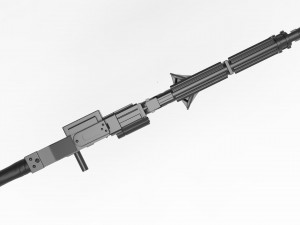 dlt-19 heavy blaster rifle in 1-12 and 1-6 scale Modèles 3D en vedette