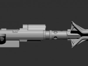 dlt-19 heavy blaster rifle in 1-12 and 1-6 scale Modèles 3D en vedette