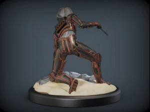 4-lom droid bounty hunter from star wars 3D Print Model