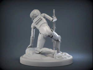 4-lom droid bounty hunter from star wars 3D Print Model