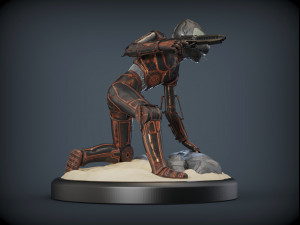 4-lom droid bounty hunter from star wars 3D प्रिंट मॉडल