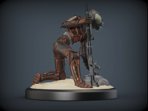 4-lom droid bounty hunter from star wars 3D प्रिंट मॉडल