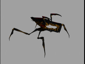 starship troopers arachnid 3D Model