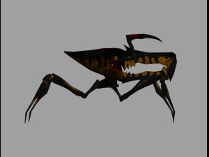 starship troopers arachnid 3D Model