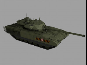 armata tank 3D Model