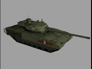 armata tank 3D Model