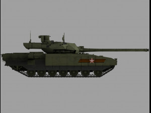 armata tank 3D Model