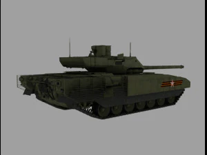 armata tank 3D Model