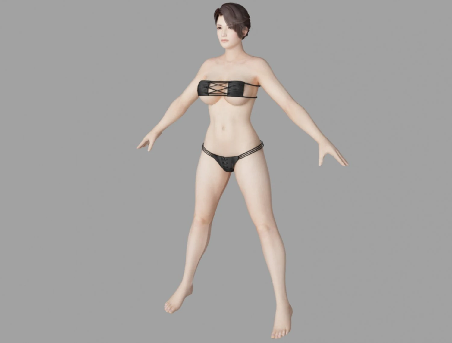 Mizuki bikini 3D Model .c4d .max .obj .3ds .fbx .stl .blend 