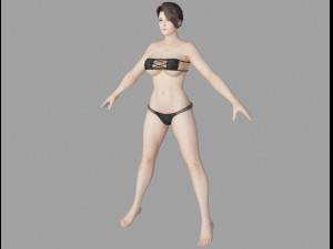 mizuki bikini Modello 3D