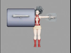 momo yaoyorozu 3D Model