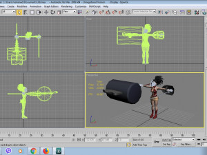 momo yaoyorozu 3D 모델