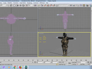 mantis man Modèle 3D