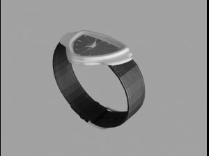 검은 시계를 입은 남자들 3D 모델