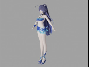 mei beach Modelo 3D