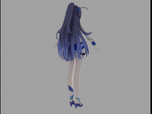 mei beach Model 3D