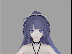 mei beach 3D Model