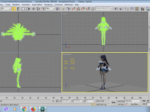 mei beach Model 3D