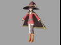 megumin girl 3D Model