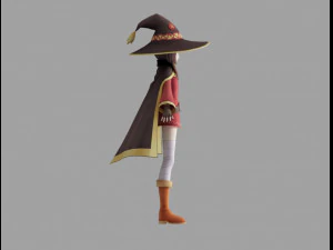 megumin girl 3D Model