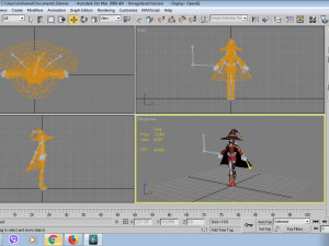 megumin girl Modèle 3D
