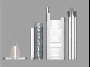 building pack 1 3D Model