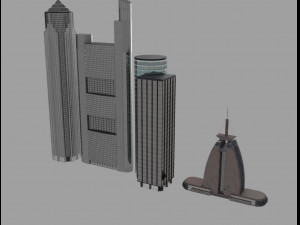 building pack 1 3D-Modell
