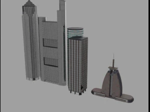 building pack 1 3D Model