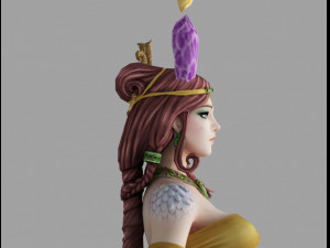 magic girl 3D Model