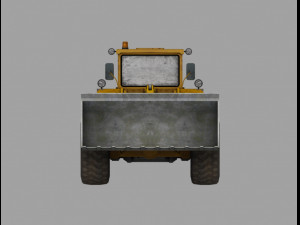 megrat front loader 3D Model