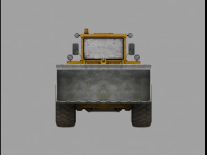 megrat front loader 3D Model