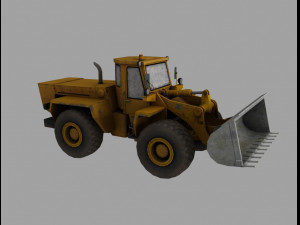 megrat front loader 3D Model