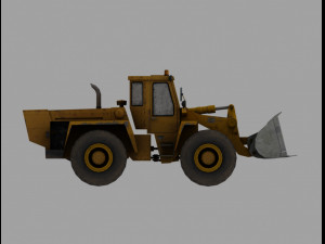 megrat front loader 3D Model