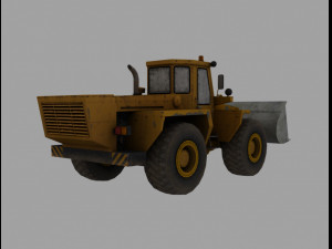 megrat front loader 3D Model