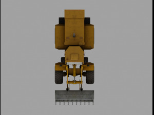 megrat front loader 3D Model
