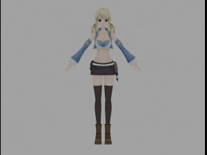 lucy heartfilia 3D Model